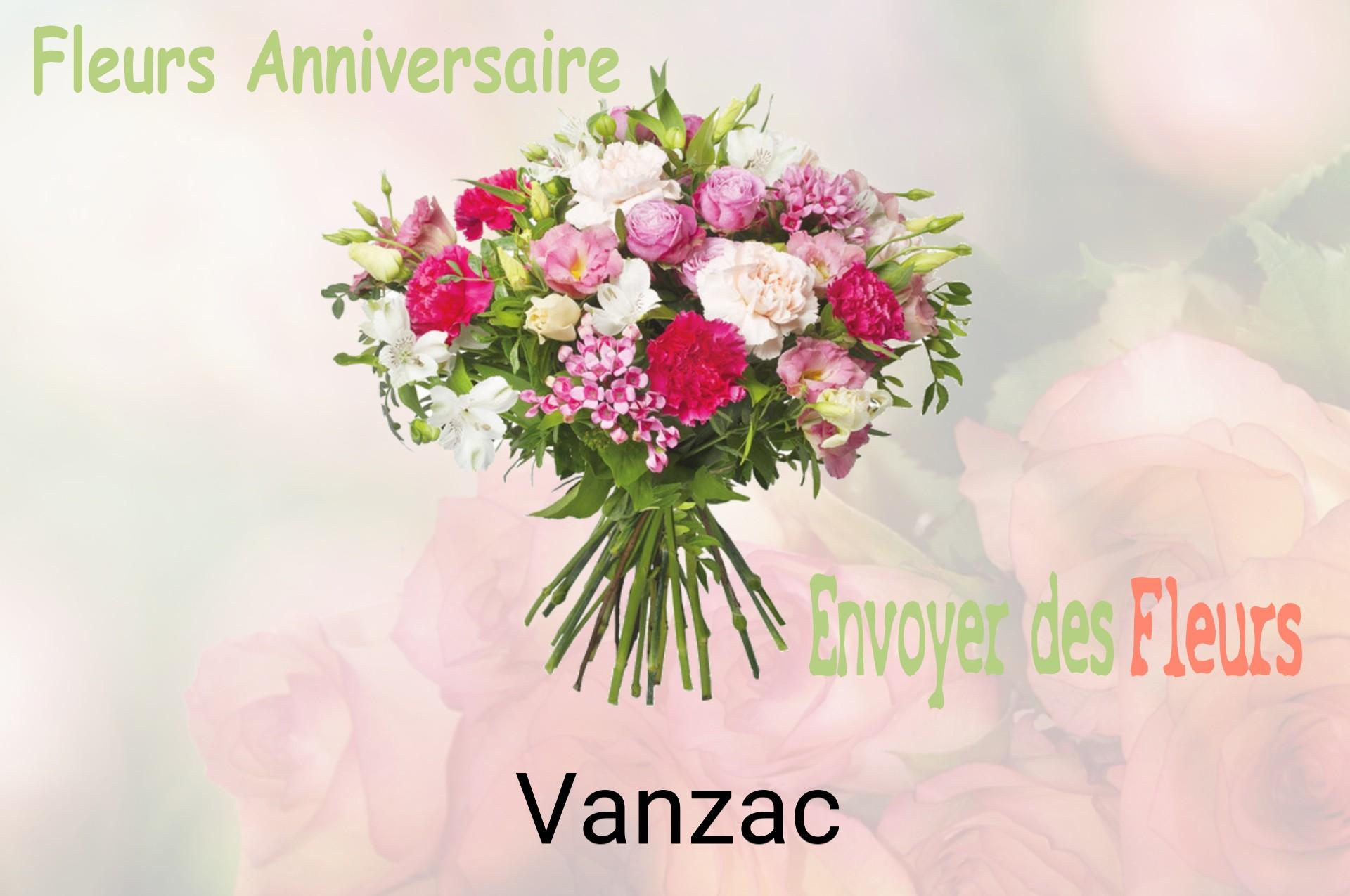 Bouquet de fleurs d’anniversaire livré à Vanzac
